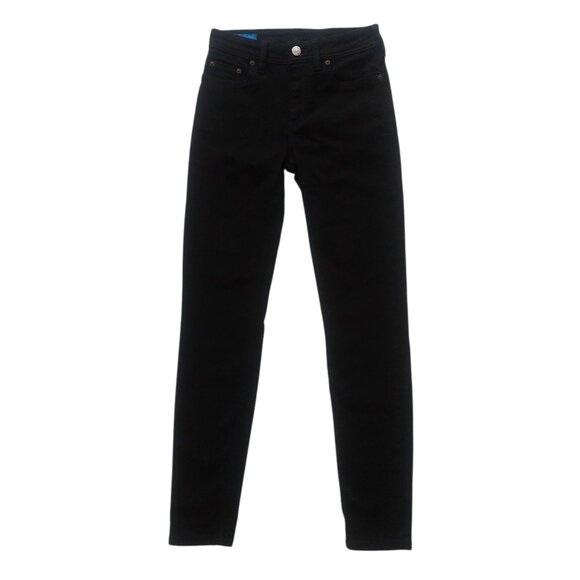 Acne Studios Blå Konst Climb Stay Black Skinny Jeans Women's Size 25 - Picture 1 of 13
